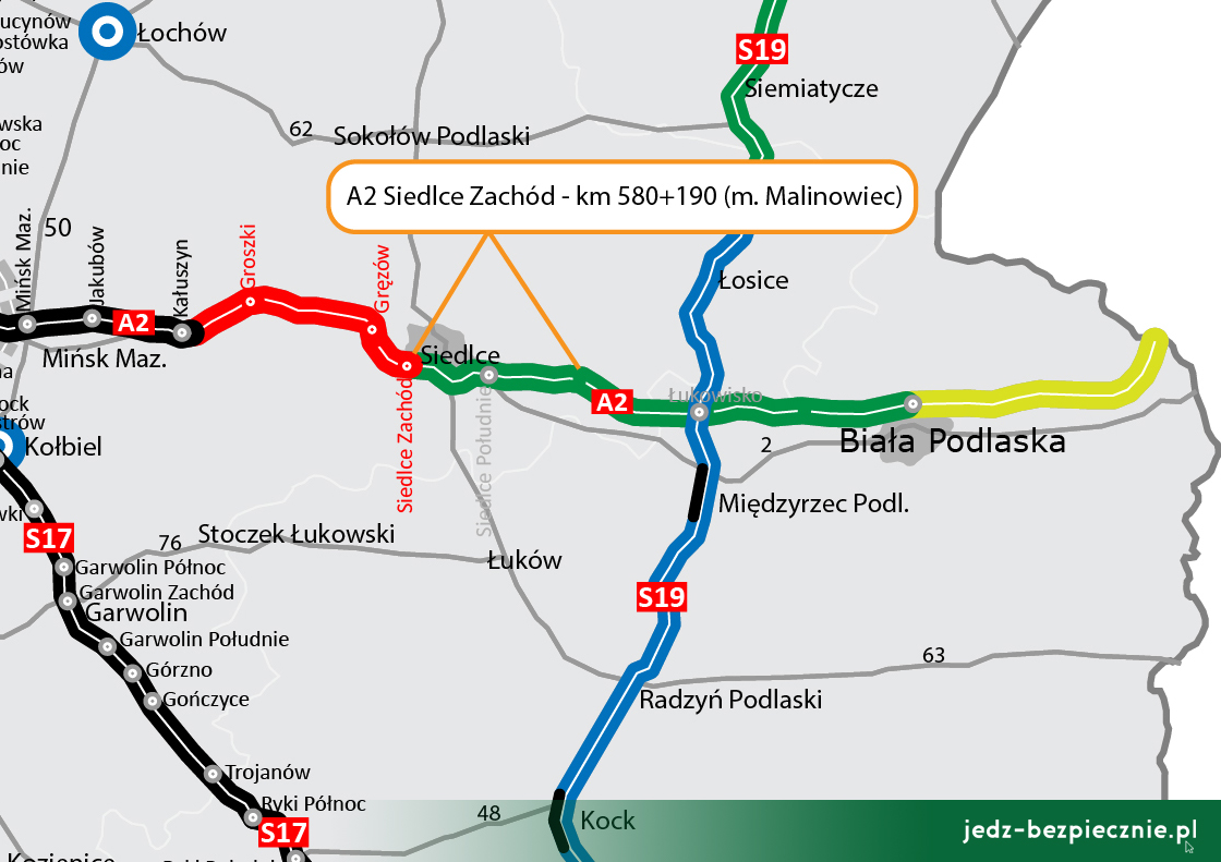 Polskie drogi - Przetarg na A2 Siedlce Zachód - Malinowiec
